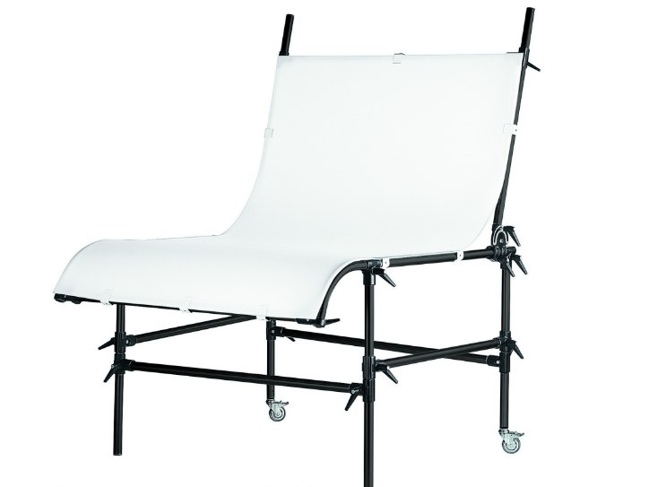 STILLIFE TABLE BLK W/O PLST SH