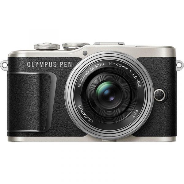 Фотоаппарат Olympus E-PL9 коричневый в комплекте с объективами 14-42mm EZ серебристым и 45mm F1.8 серебристым (V205092NEK000)